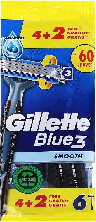 Rasierer Gillette Blue3 Plus 4+2 - Profit Point Warenhandel