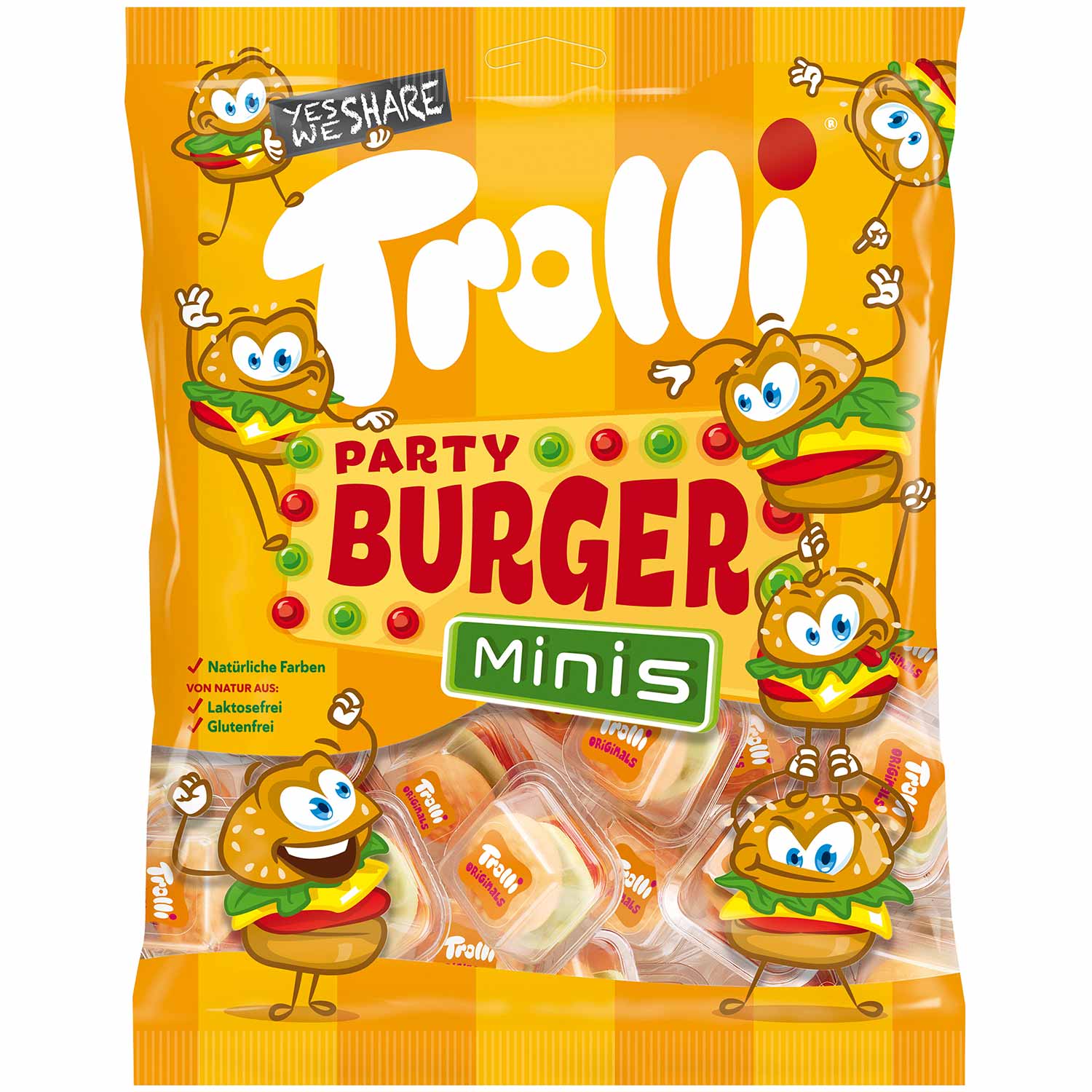 Trolli PartyBurger Minis - Profit Point Warenhandel