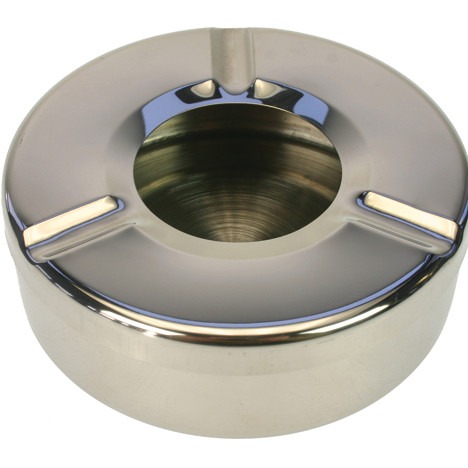 Aschenbecher Edelstahl 11x3.5cm - Profit Point Warenhandel