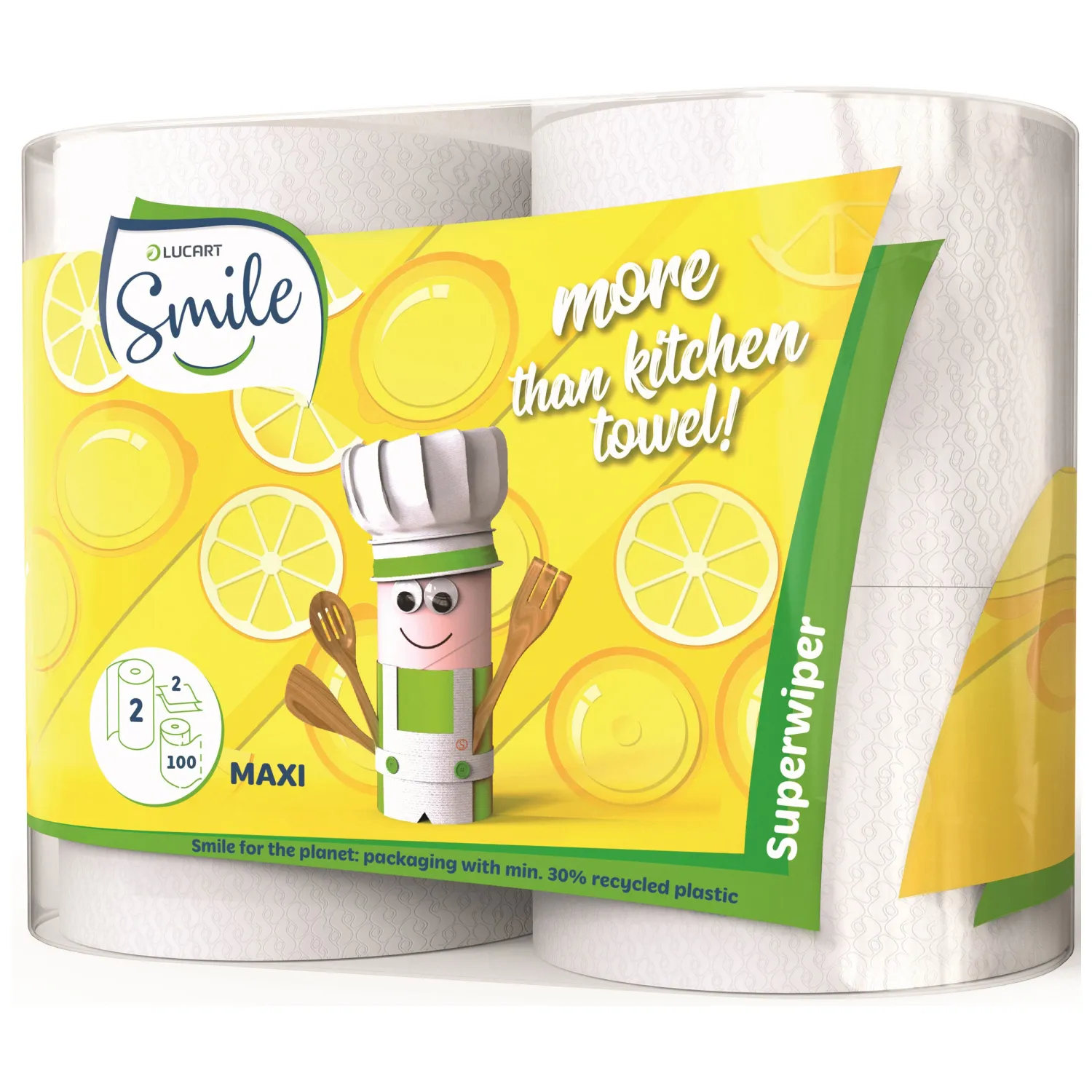 WC-Papier 2-lagig SMILE 4x300er - Profit Point Warenhandel