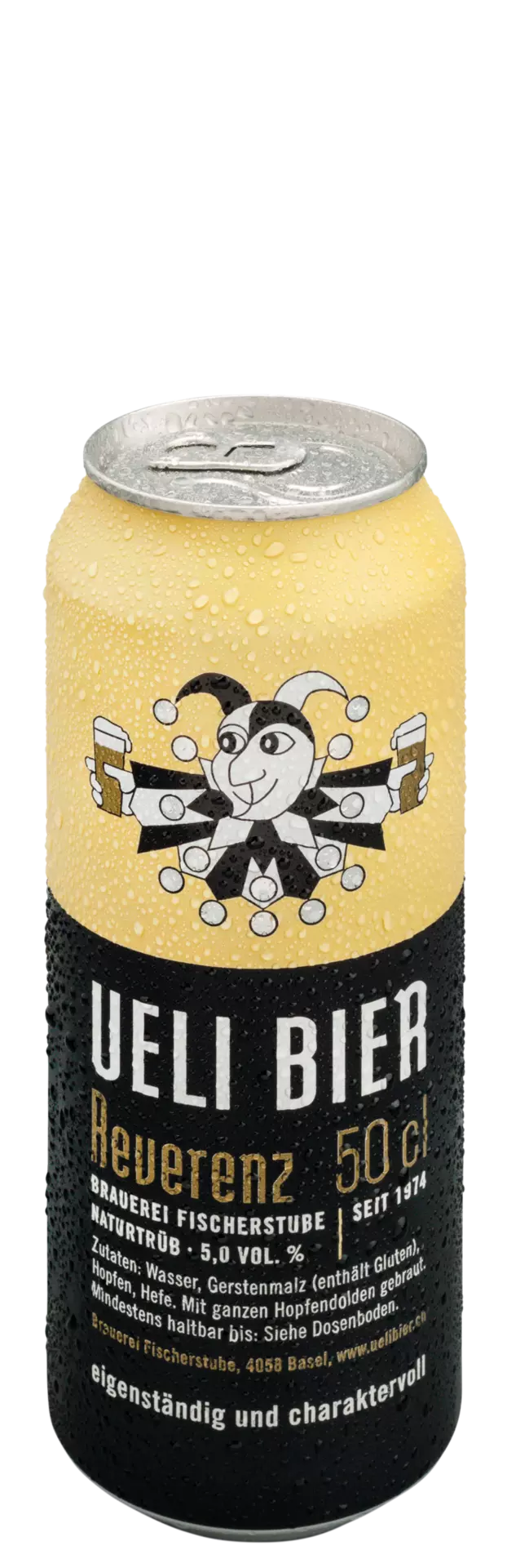 Ueli Bier Reverenz naturtrüb Dose 50cl - Profit Point Warenhandel