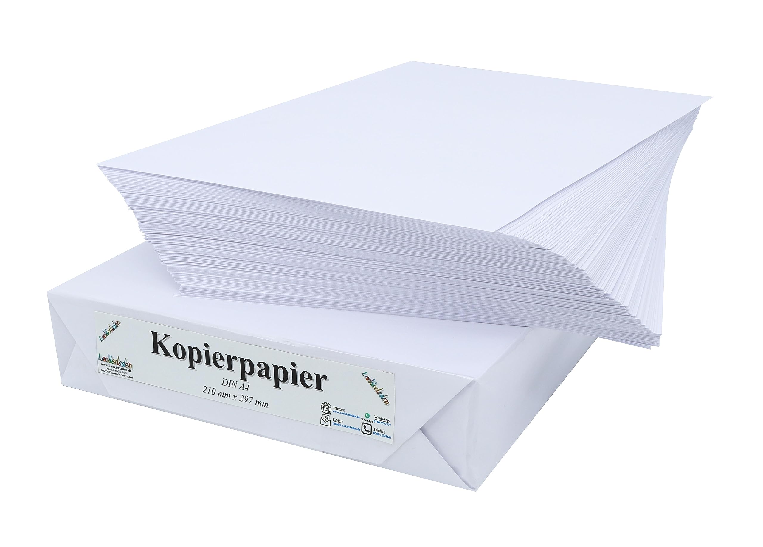 Kopierpapier A4 weiss 80g holzfrei 500er - Profit Point Warenhandel