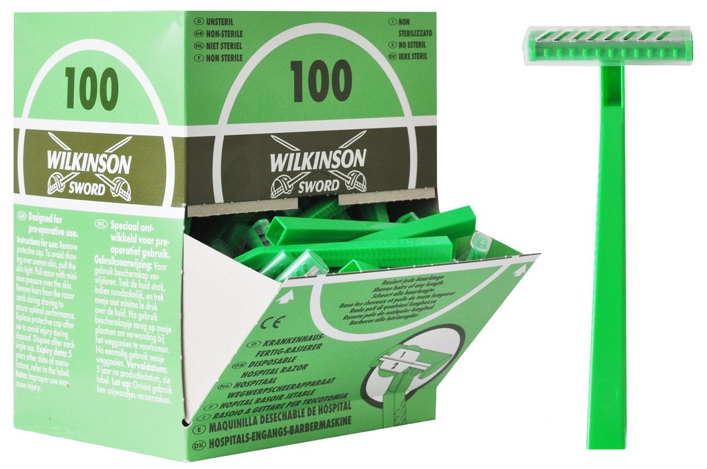 Rasierer Wilkinson Einweg Spital 100er - Profit Point Warenhandel